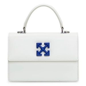 Off White Jitney 1.4 Top Handle with detachable shoulder strap Authentic